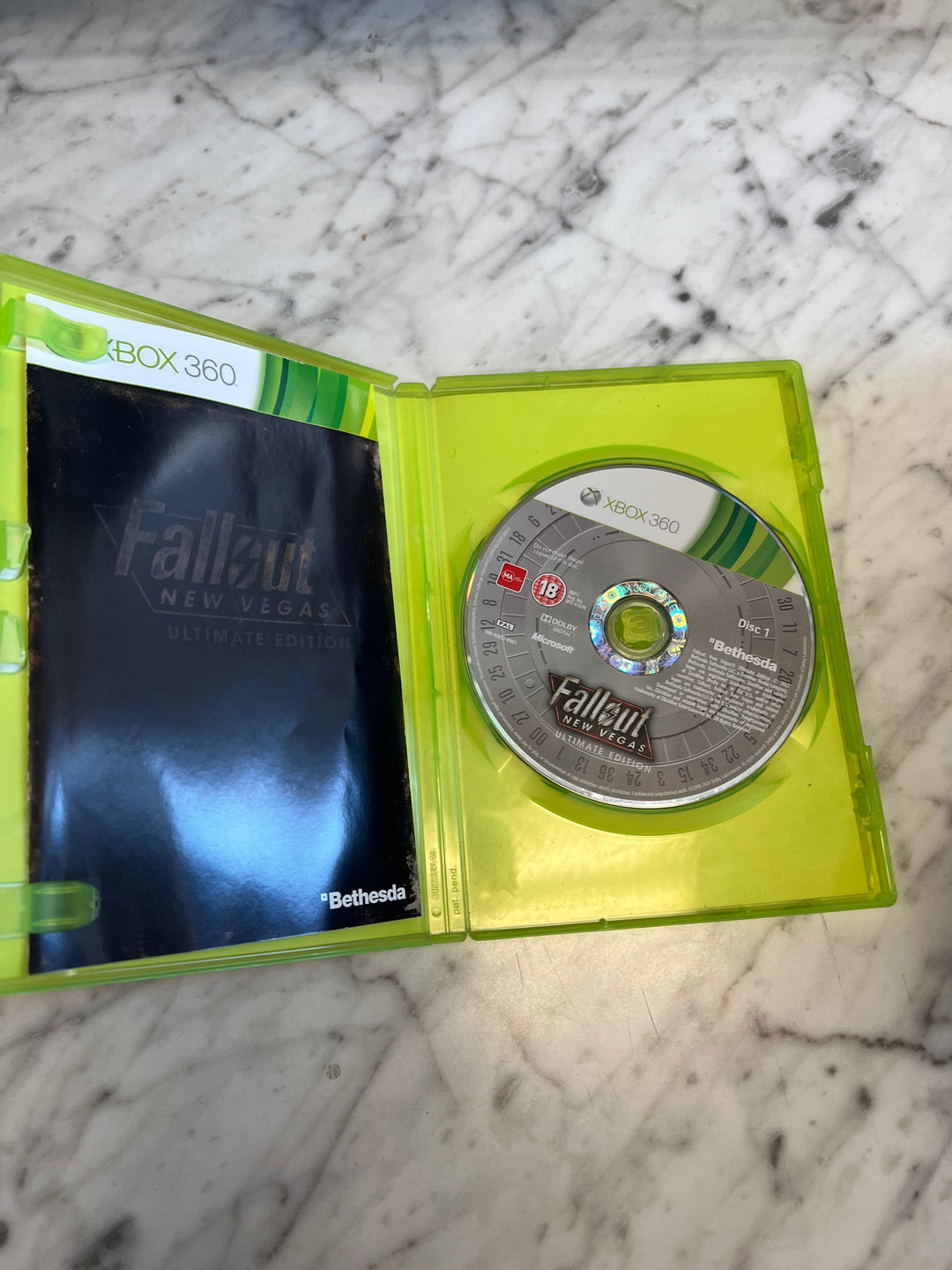 Fallout New Vegas Xbox 360 European PEGI Import REGION LOCKED  IMP81425