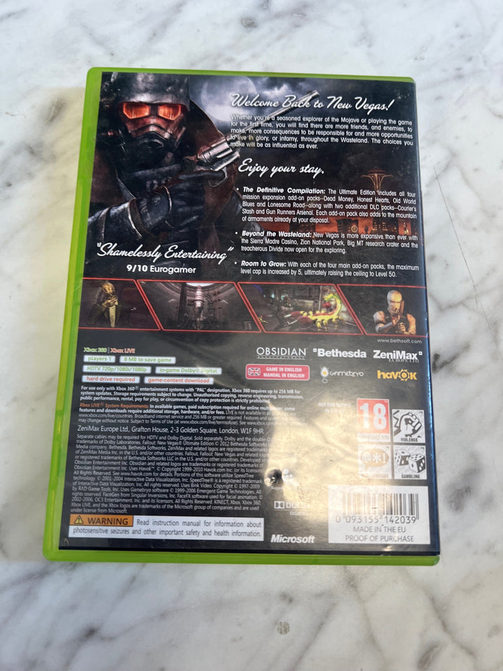 Fallout New Vegas Xbox 360 European PEGI Import REGION LOCKED  IMP81425