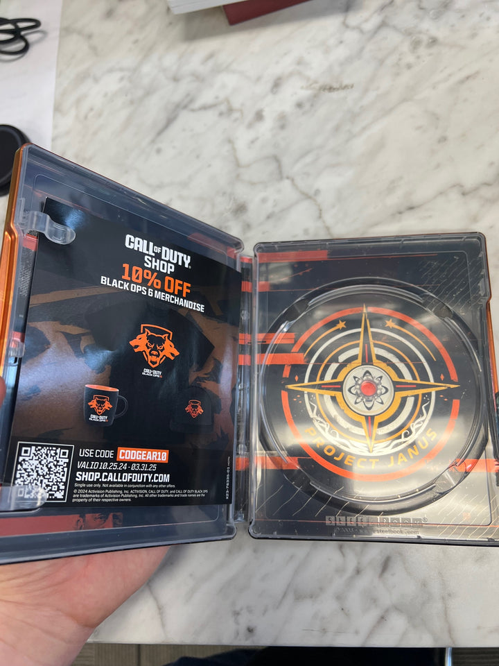 Call of Duty Black Ops 6 Steelbook CASE ONLY CO52325