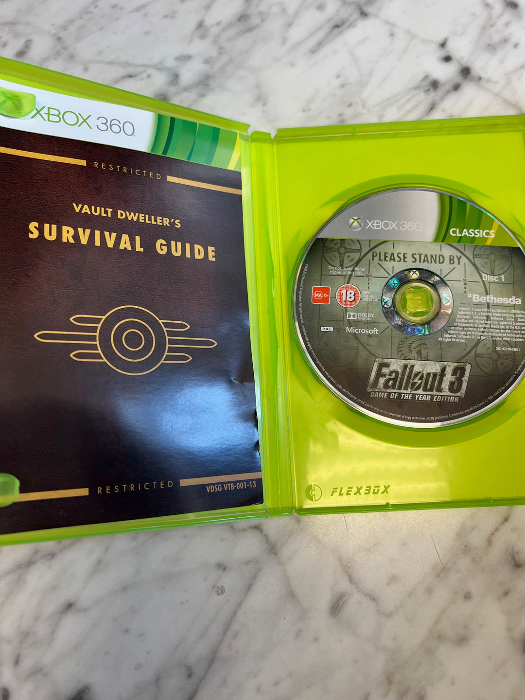 Fallout 3 Game of the Year Xbox 360 European PEGI Import REGION LOCKED  IMP81425