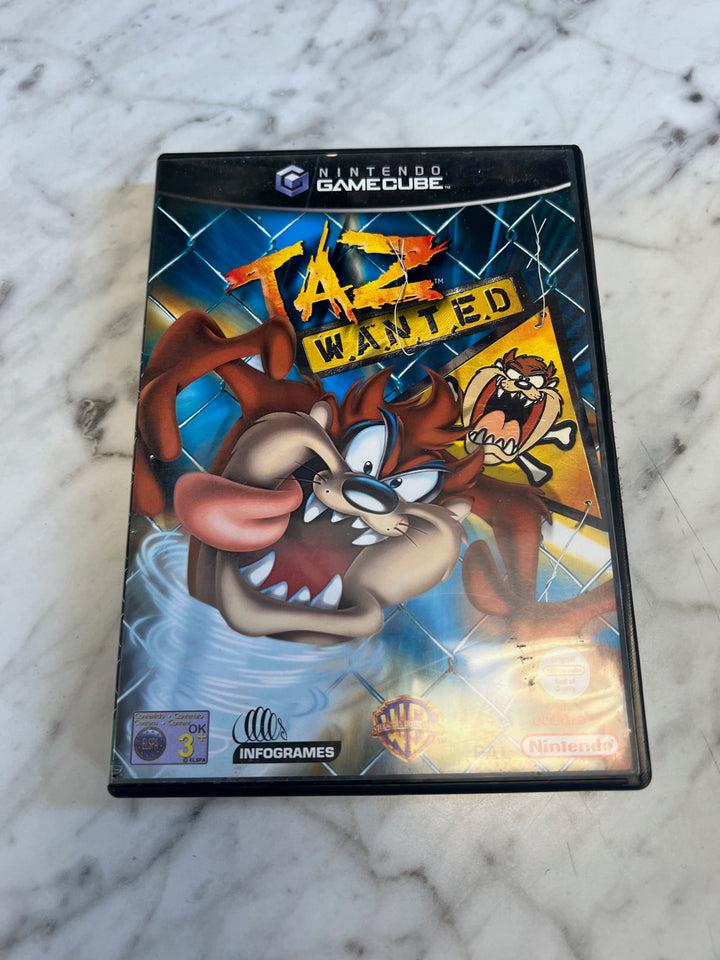 Taz Wanted Nintendo Gamecube European PEGI Import REGION LOCKED  IMP81425