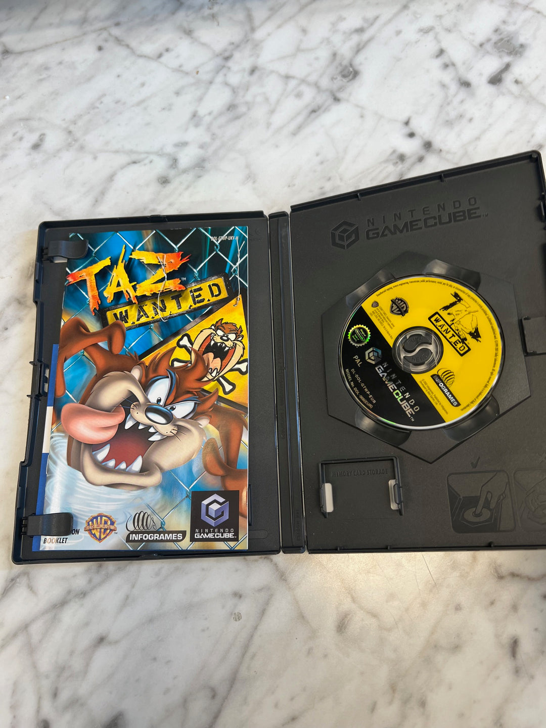 Taz Wanted Nintendo Gamecube European PEGI Import REGION LOCKED  IMP81425