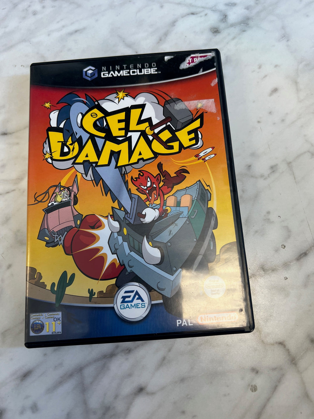 Cel Damage Nintendo Gamecube European PEGI Import REGION LOCKED  IMP81425