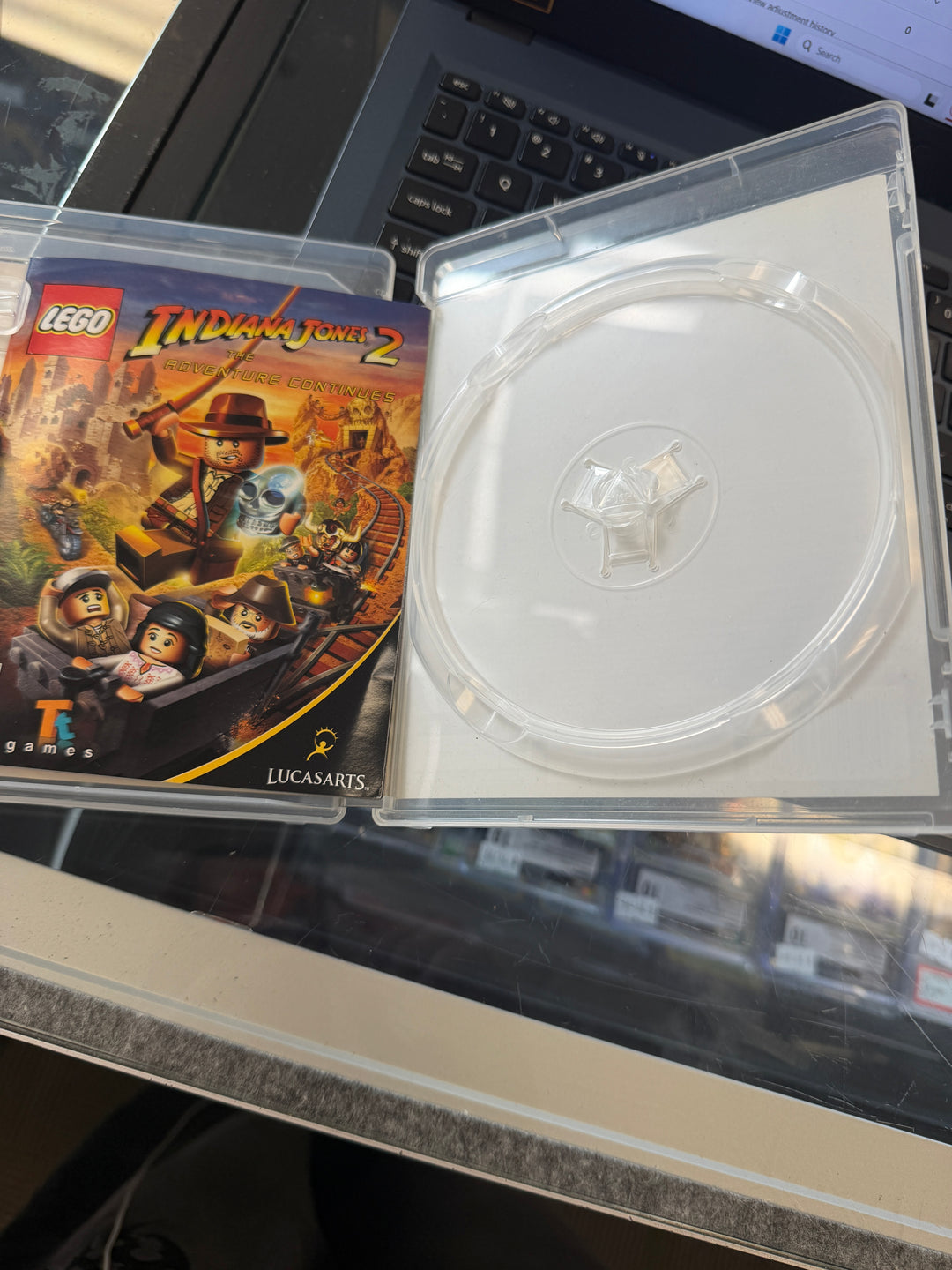 Lego Indiana Jones 2 The Adventure Continues - PS3 CASE ONLY NO GAME INCLUDED CO41826