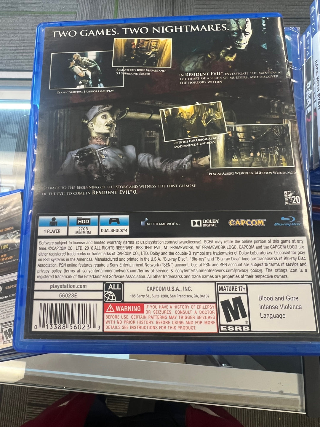 Resident Evil: Origins Collection - PS4 U21125