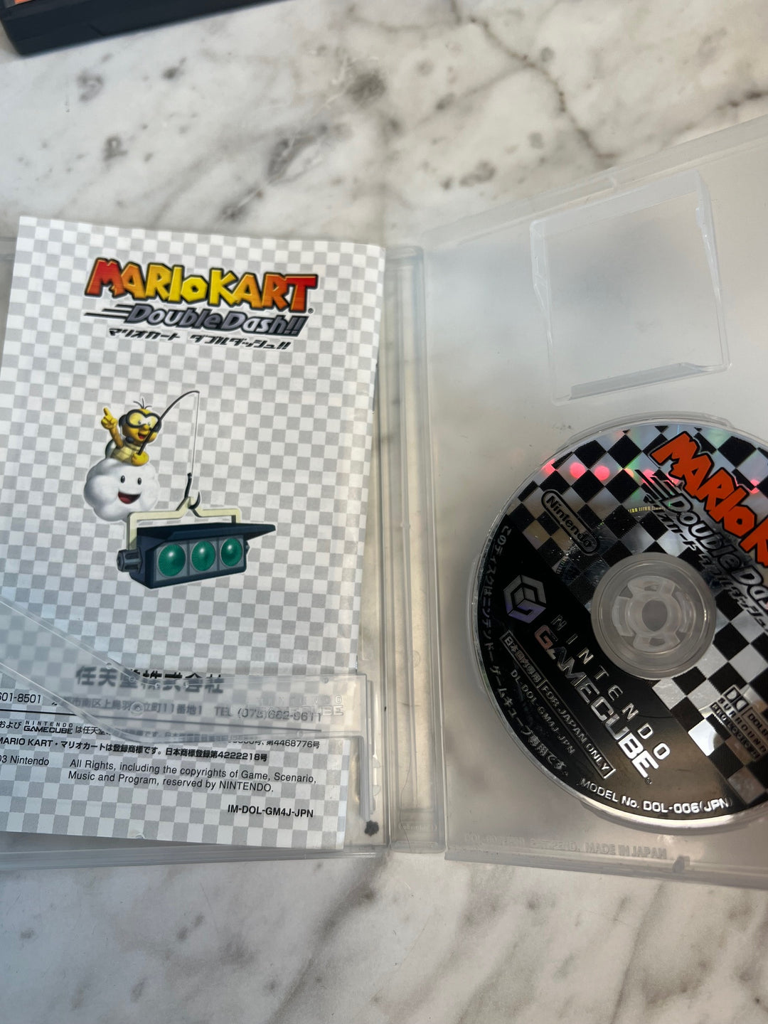 Mario Kart Double Dash Nintendo Gamecube Japanese Import REGION LOCKED IMP81425