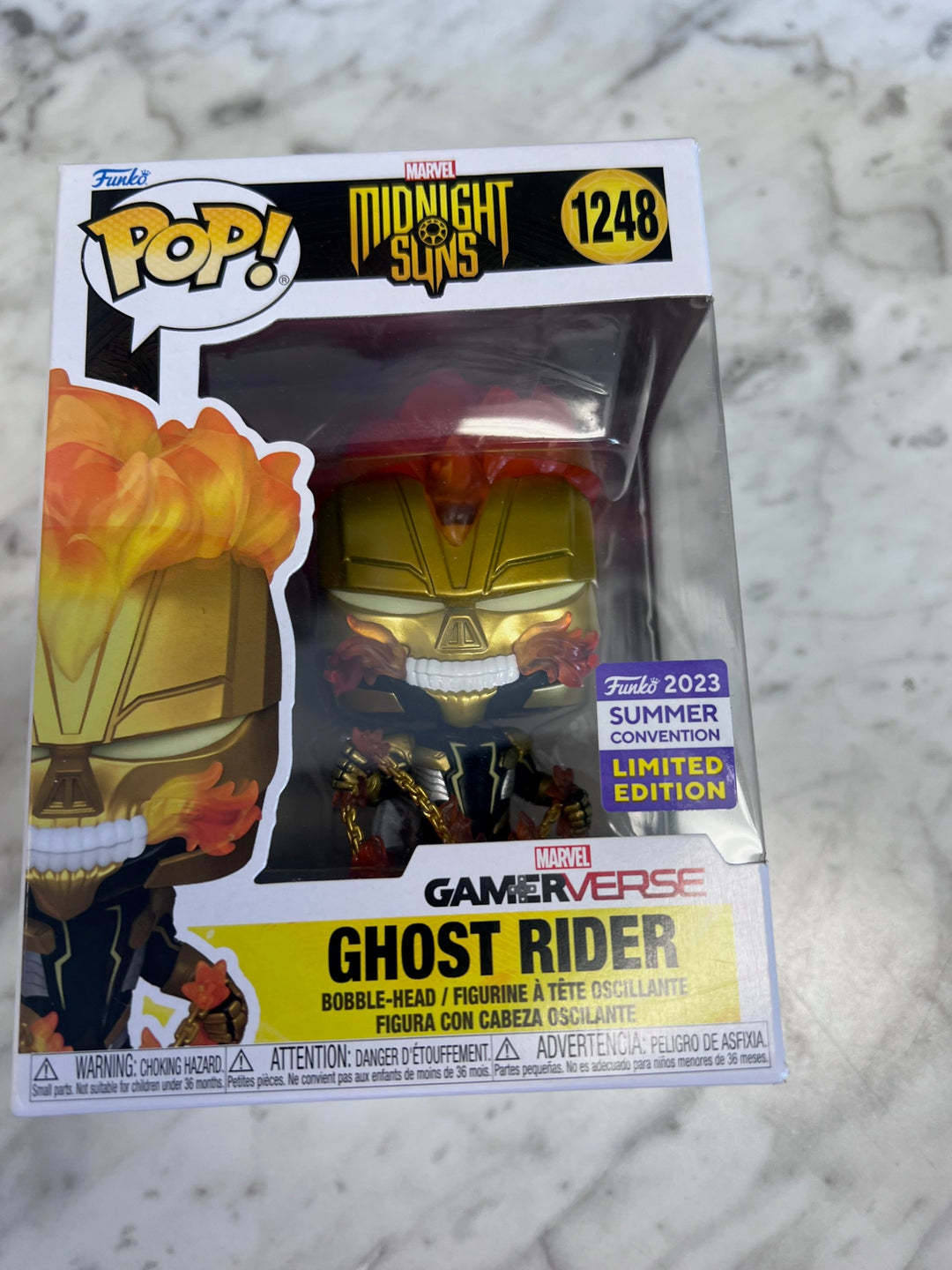 Funko Pop! Ghost Rider #1248 2023 Convention Exclusive FP111525