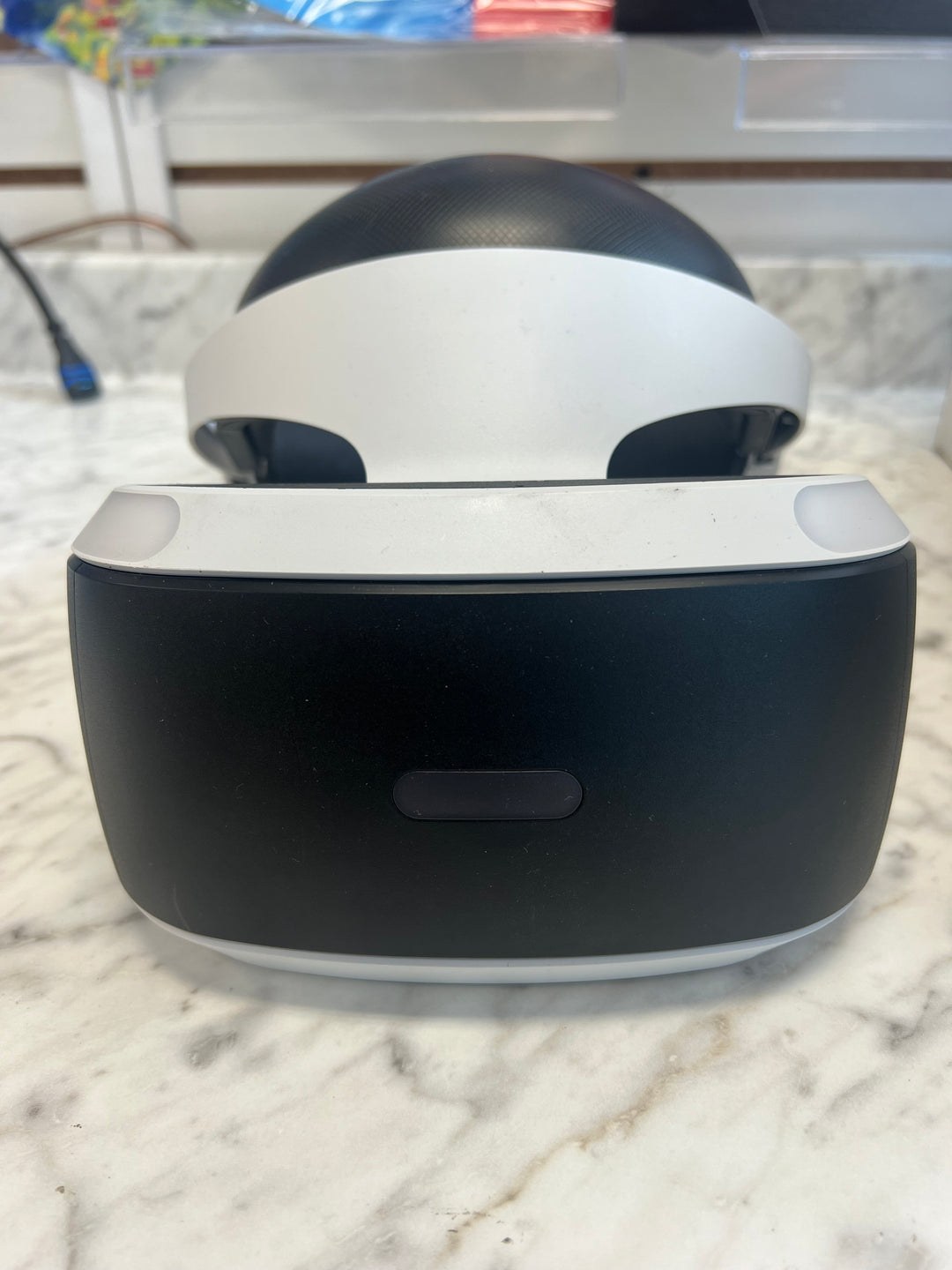 Psvr4 Sony PlayStation VR PSVR PS4 White CUH-ZVR1 Virtual Reality HEADSET ON ...