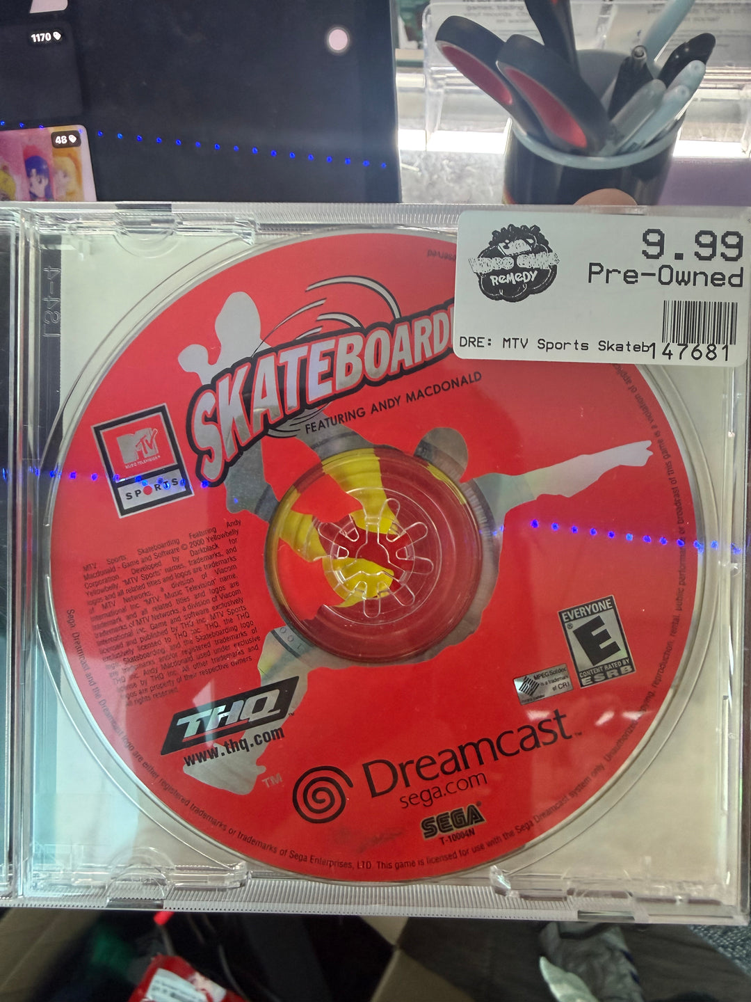 MTV Sports Skateboarding - Dreamcast DI91326