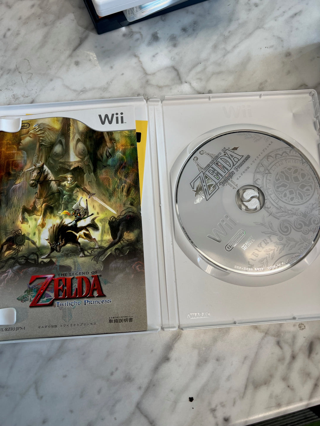 Legend of Zelda Twilight Princess Nintendo Wii Japanese Import REGION LOCKED IMP81425