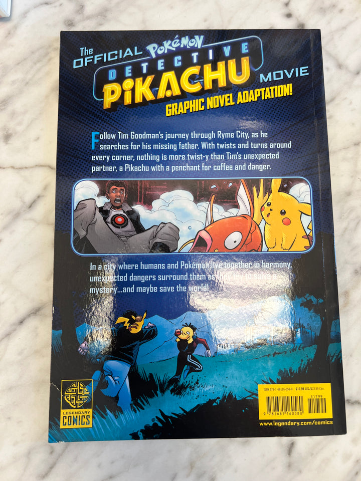 Pokemon Detective Pikachu Movie Graphic Novel Paperback Buccellato, Brian   U102224