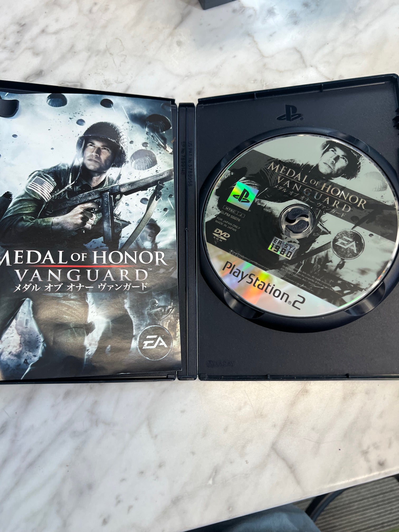 Medal of Honor Vanguard PS2 Playstation 2 Japanese Import REGION