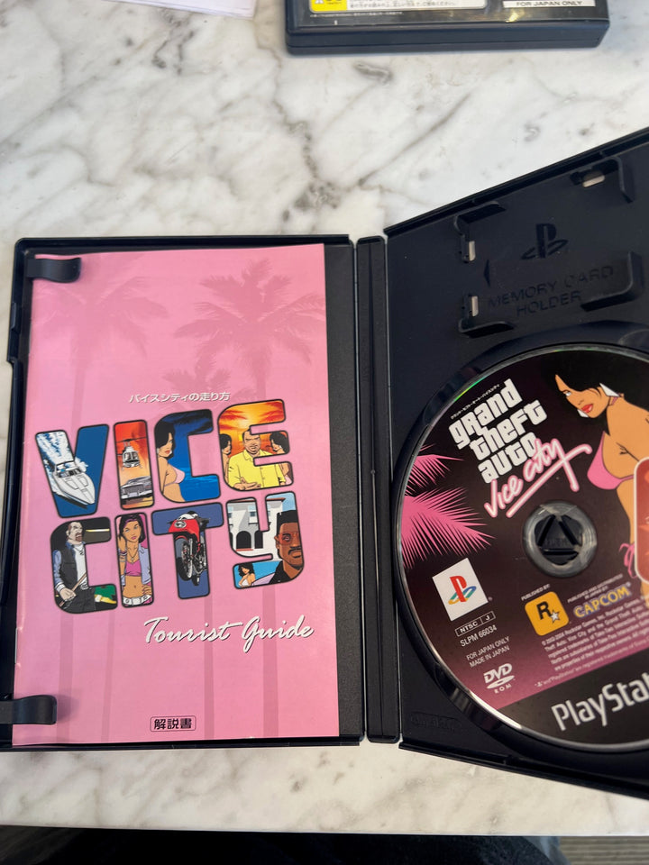 Grand Theft Auto Vice City PS2 Playstation 2 Japanese Import REGION LOCKED  IMP81425
