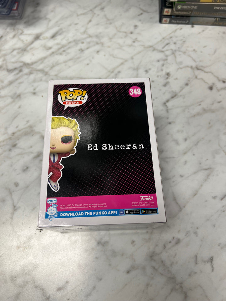 Funko Rocks PX Diamond POP Ed Sheeran Vampire Glitter Vinyl Figure W Protector