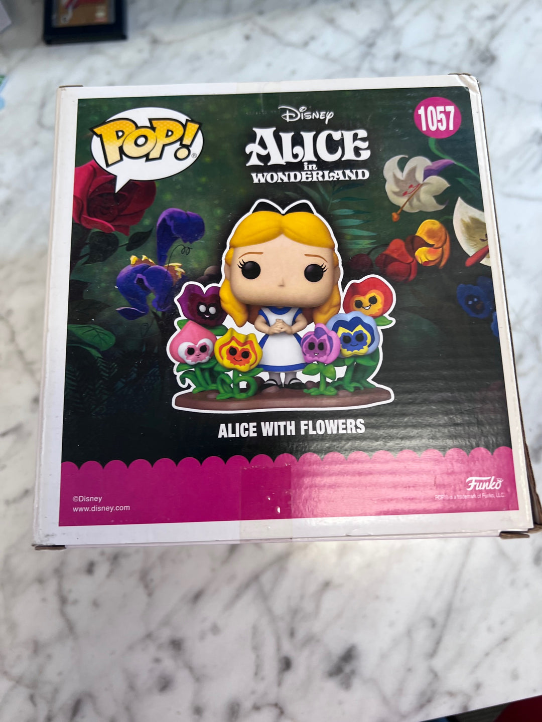 Funko Pop! Alice in Wonderland with Flowers #1057 Squished Box UP111525