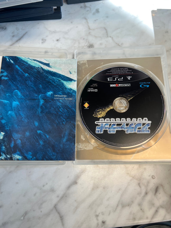 Uncharted Among Thieves PS3 Playstation 3 Japanese Import NO ENGLISH IMP81425