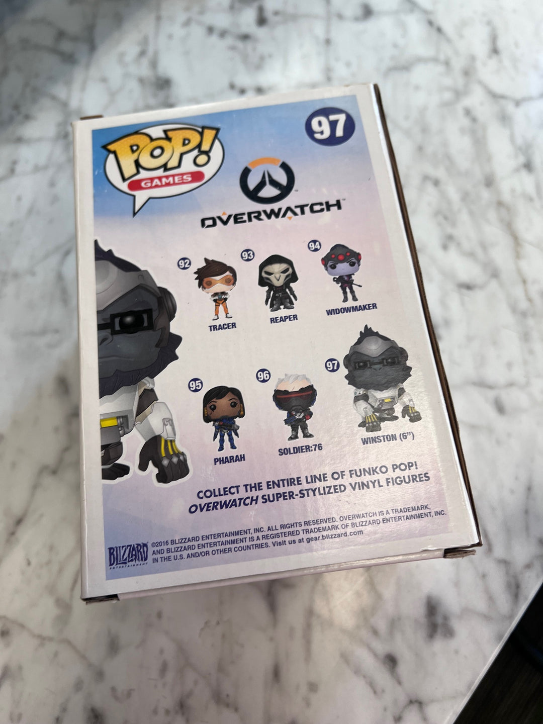 Funko Pop! Overwatch Winston #97 UP111525