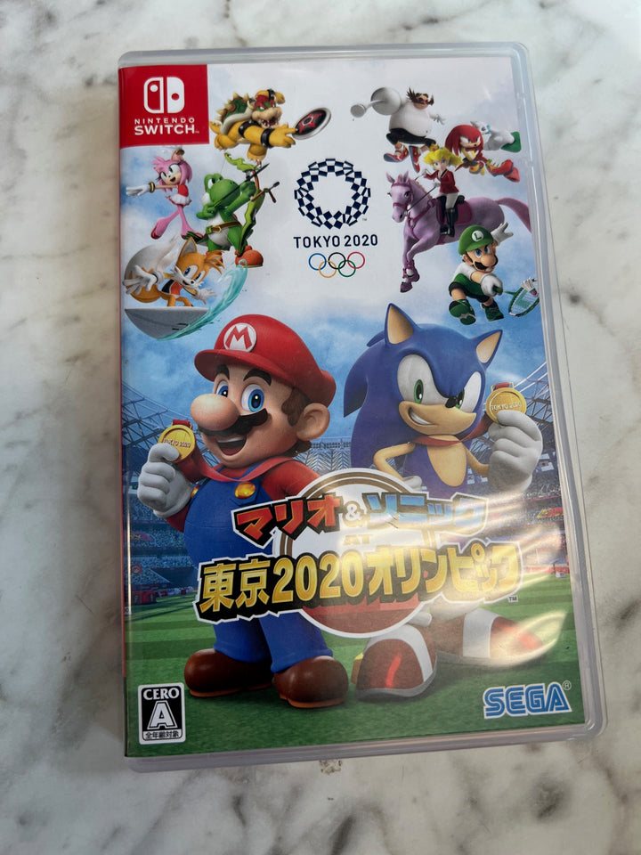 Mario Sonic 220 Olympic Games Nintendo Switch Japanese Import NO ENGLISH IMP81425