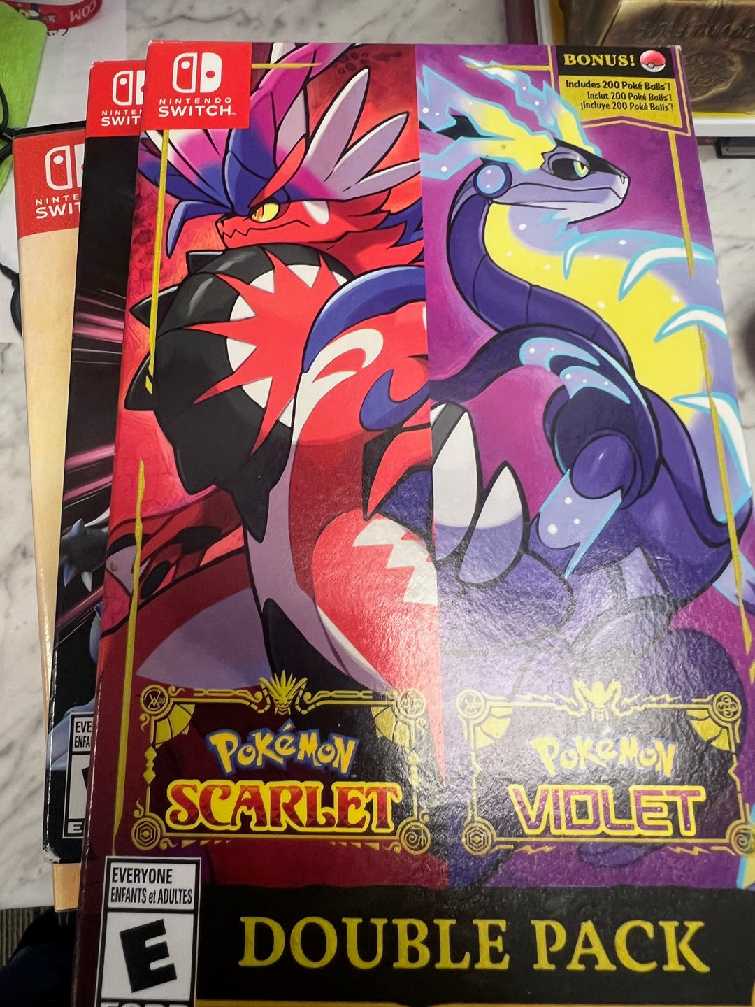 Pokemon Scarlet & Pokemon Violet Double Pack - Nintendo Switch G52325