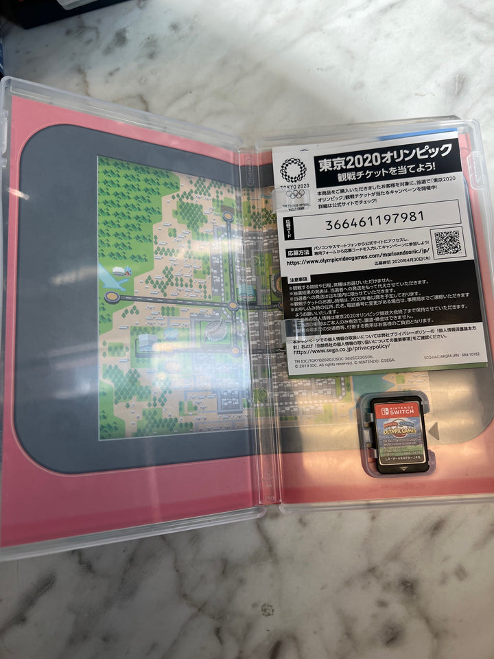 Mario Sonic 220 Olympic Games Nintendo Switch Japanese Import NO ENGLISH IMP81425