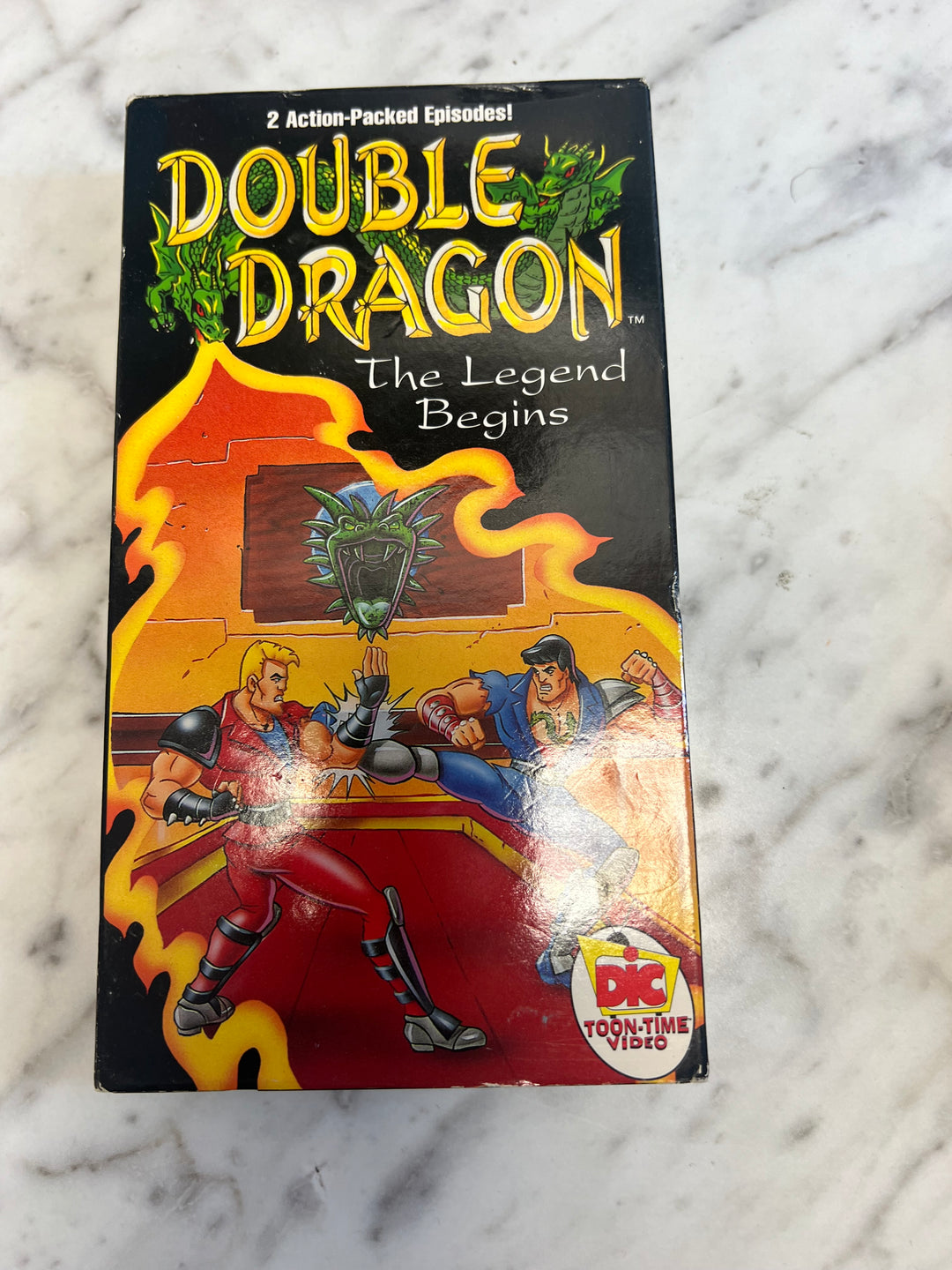 Double Dragon VHS Deadly Mutants The legend begins 1992 DIC Toon-Time Video  DU8924