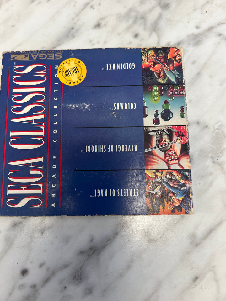 Sherlock Holmes & Sega Classics Sega CD Tested and Working Complete DU8924