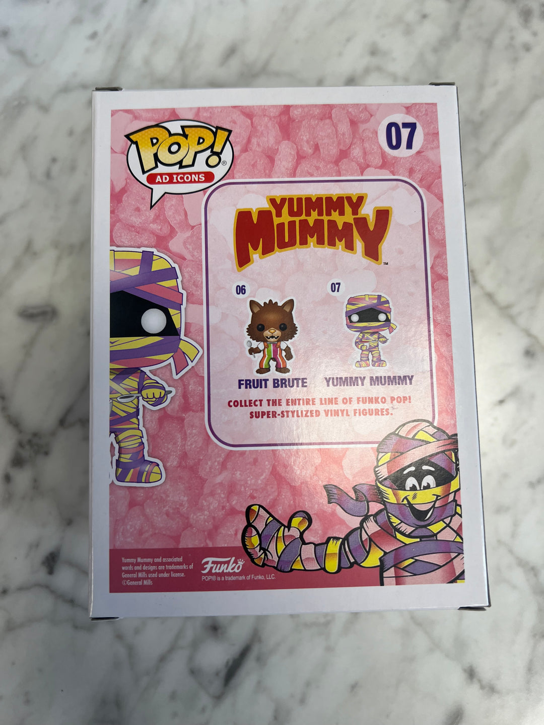 Funko Pop! Ad Icons Monster Cereals Funko Shop Exclusive Yummy Mummy #07   FP102324