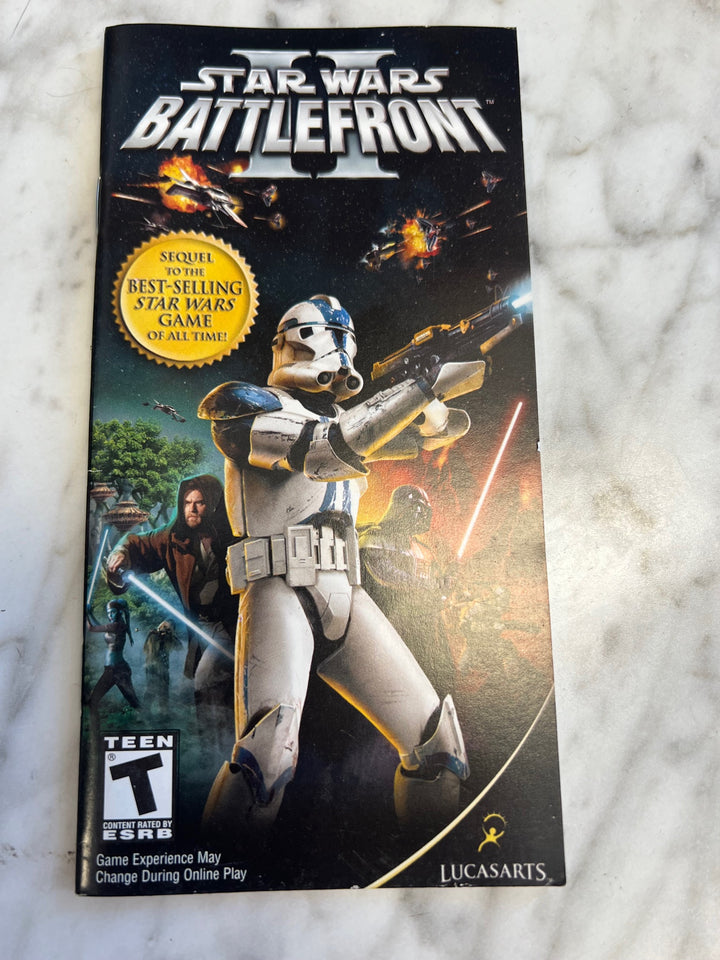 Star Wars Battlefront II PSP Manual ONLY  MO81525