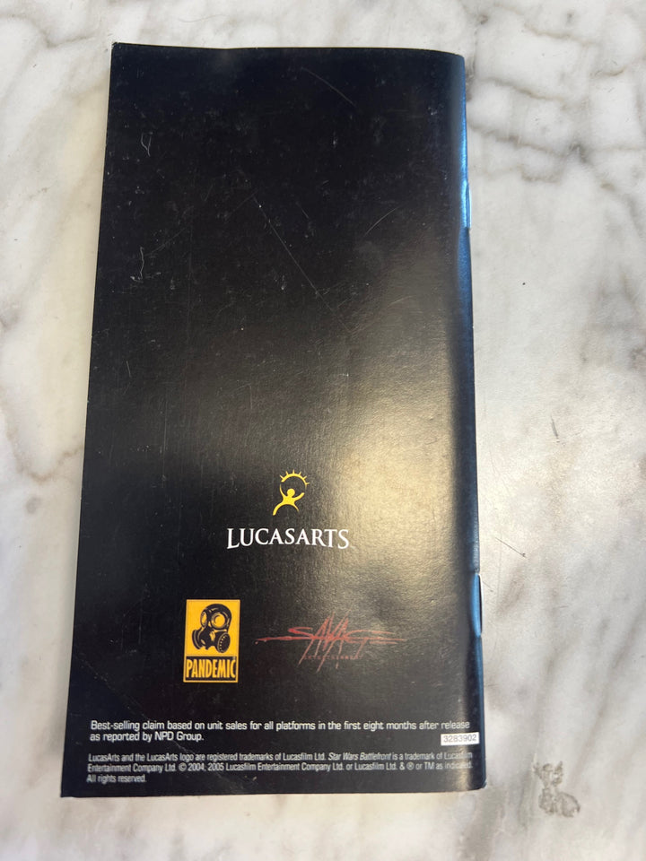 Star Wars Battlefront II PSP Manual ONLY  MO81525