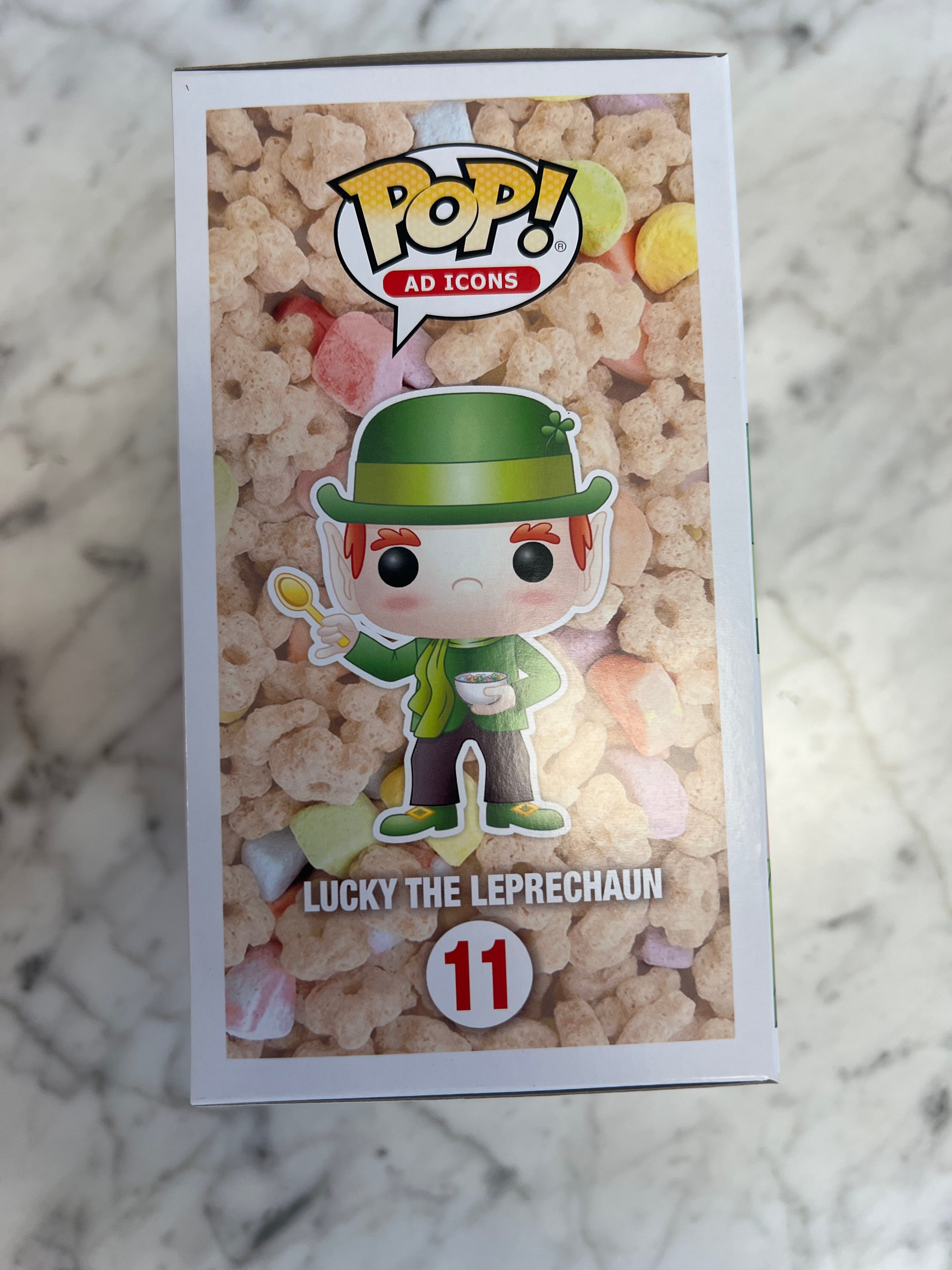 Funko shops Pop! Ad Icon Lucky the Leprechaun #11 GITD Funko Shop Exclusive