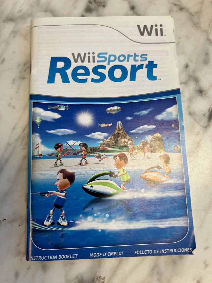 Wii Sports Resort Nintendo Wii Manual ONLY  MO81525