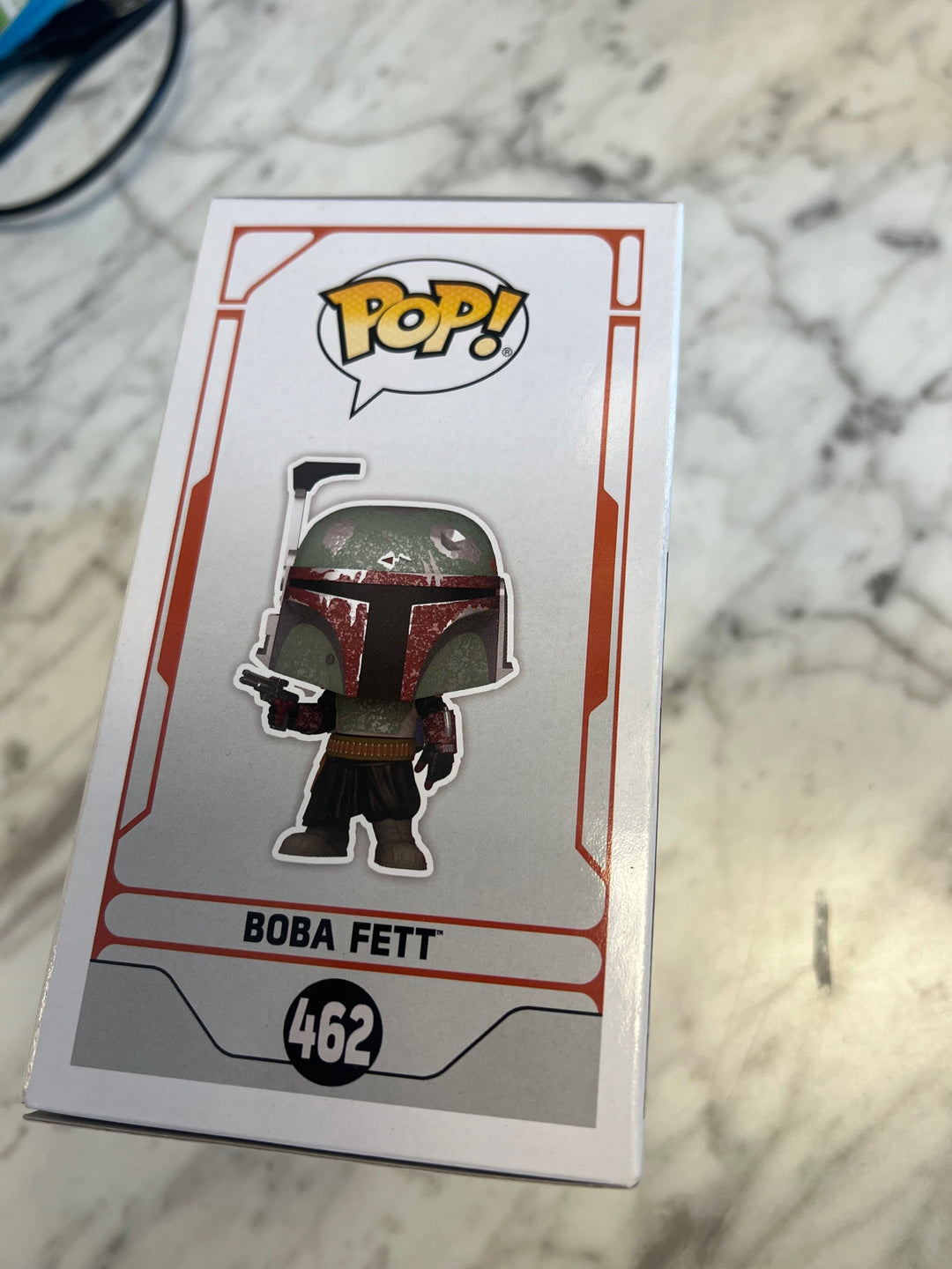 Funko Pop! Star Wars: The Mandalorian Boba Fett Vinyl Figure Bobble-Head # 462 FP81024