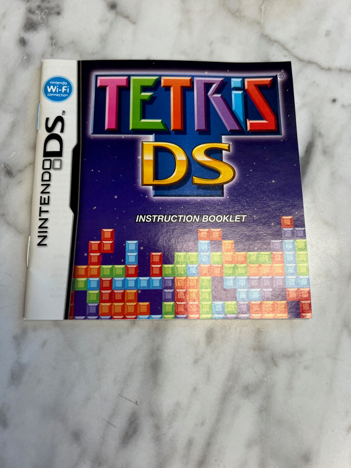 Tetris DS Nintendo DS Manual ONLY  MO81525