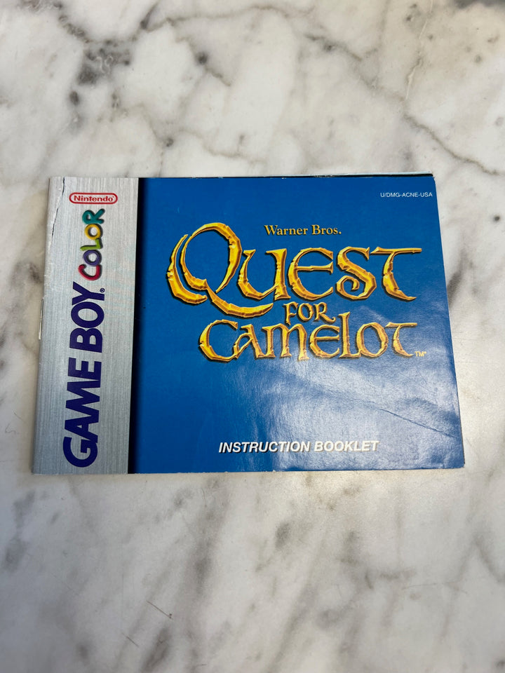 Quest for Camelot Game Boy Color ONLY  MO81525
