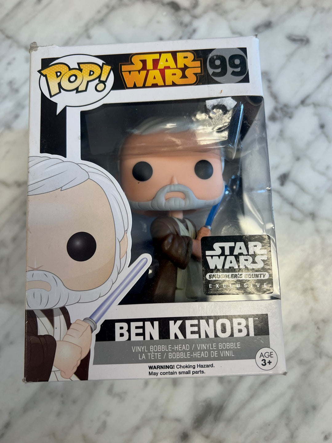 Funko Pop! Vinyl: Star Wars - Ben Kenobi - Smuggler's Bounty #99 Damaged Box FP81024