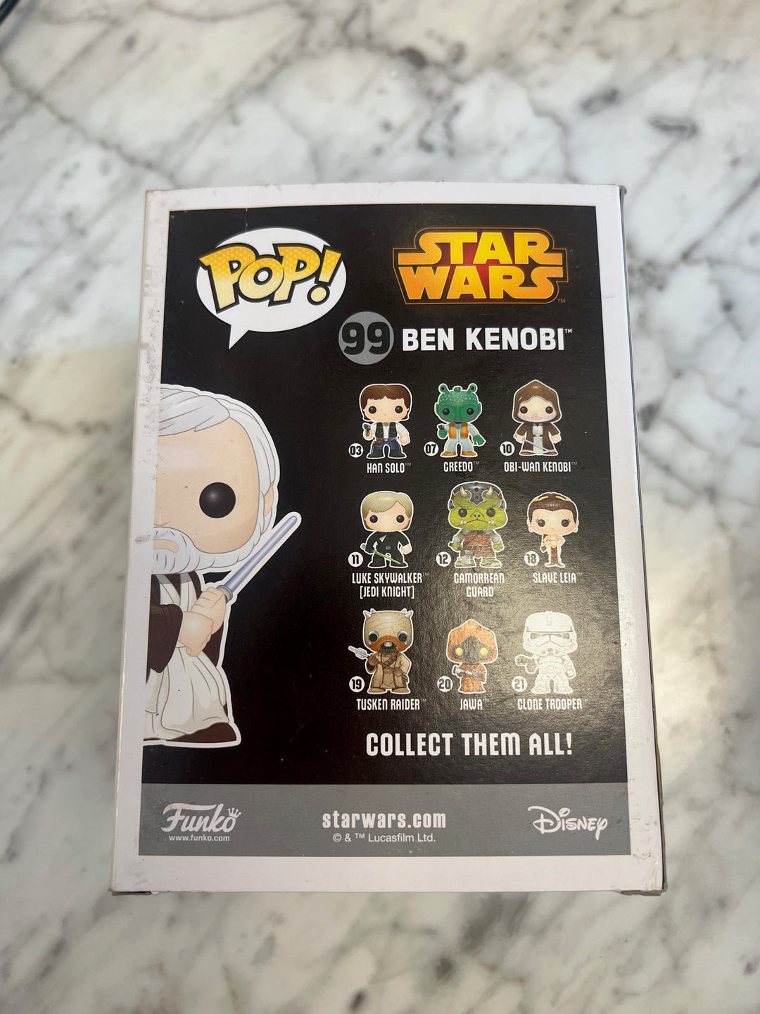 Funko Pop! Vinyl: Star Wars - Ben Kenobi - Smuggler's Bounty #99 Damaged Box FP81024