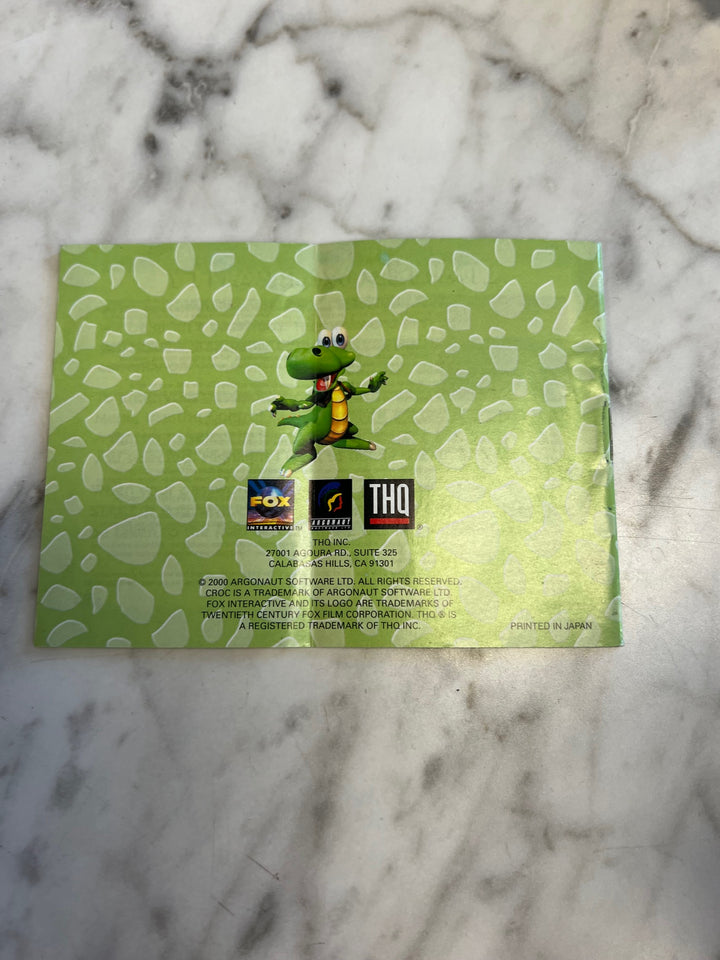 Croc Game Boy Color Manual ONLY  MO81525