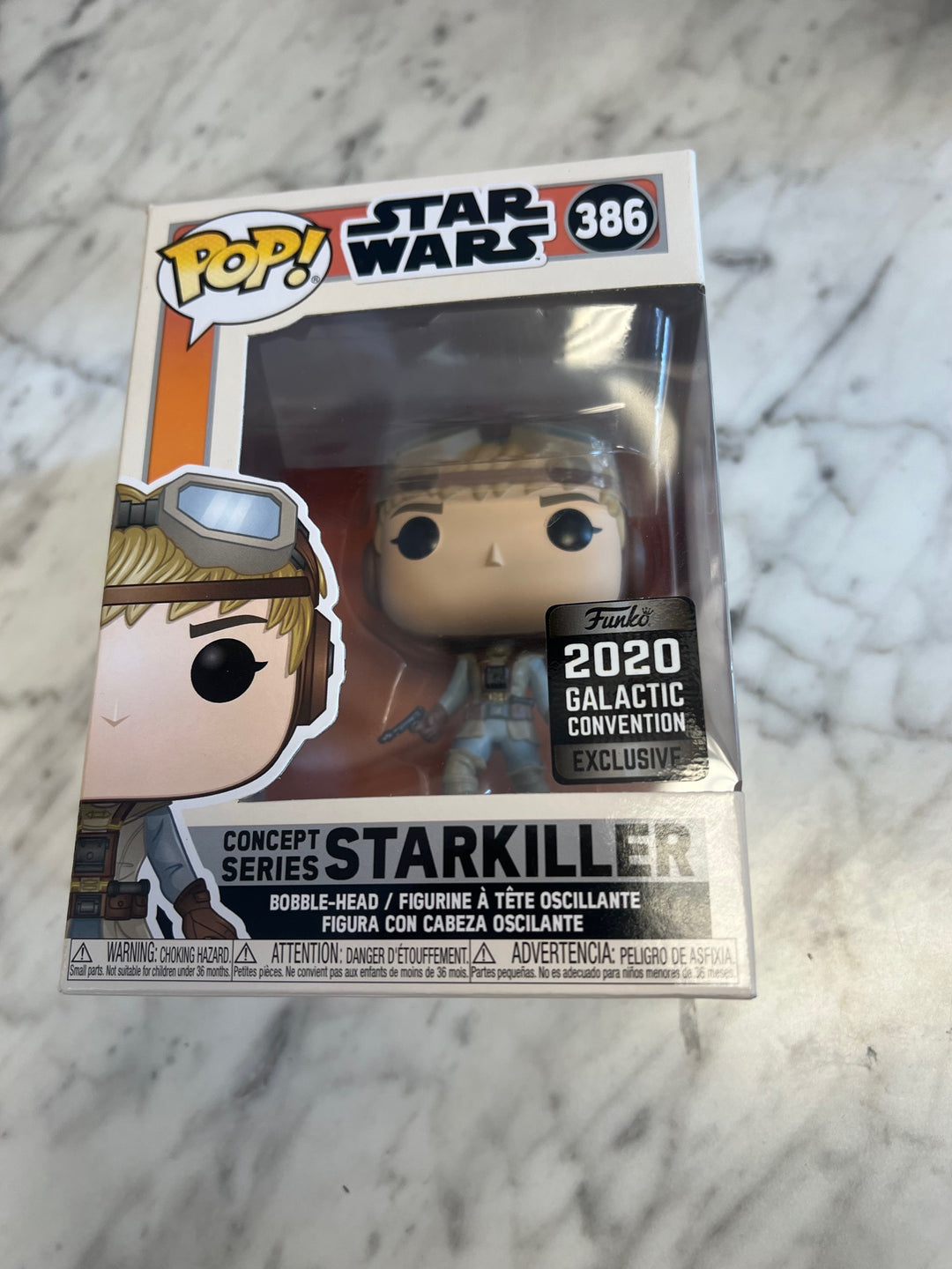 Funko Pop Star Wars Concept Series Starkiller Luke Skywalker Galactic Con 386 FP81024