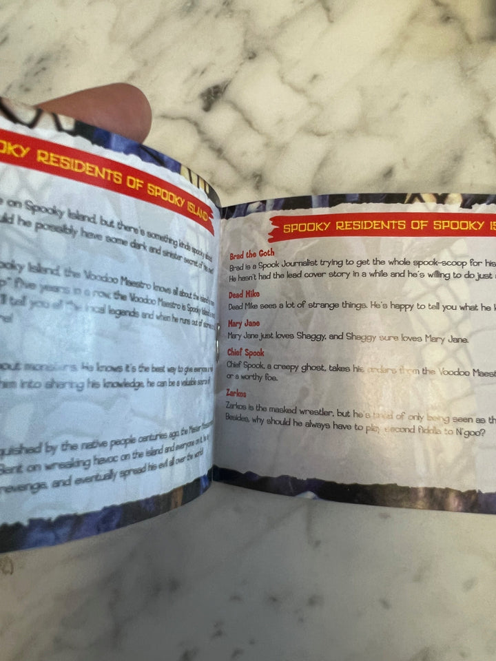 Scooby Doo Game Boy Advance Manual ONLY  MO81525