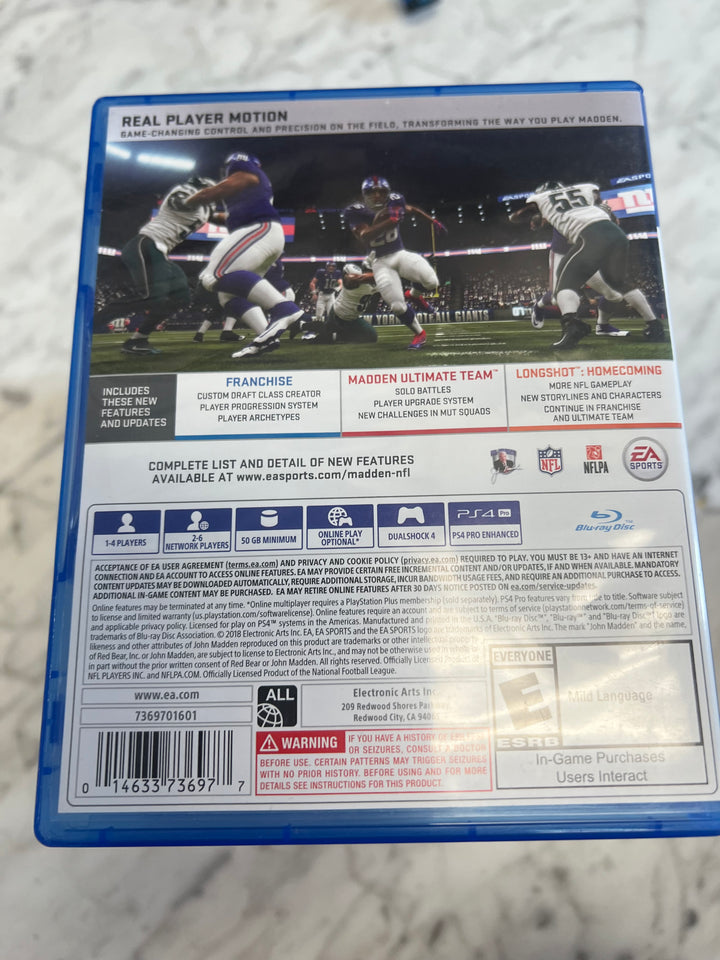 Madden NFL 19 - PS4 U21125