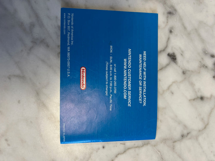 Mario Tennis Power Tour Game Boy Advance Manual ONLY  MO81525