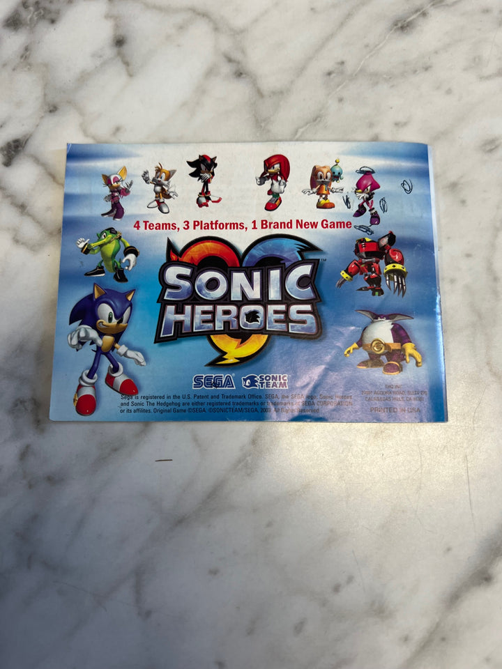 Sonic Battle (Marked up) Game Boy Advance Manual ONLY  MO81525
