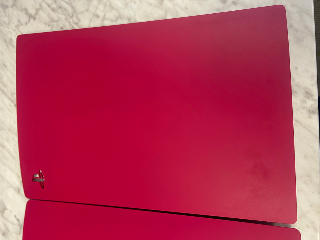 Official OEM Playstation 5 Original Disc Drive PS5 Face Plates - Cosmic Red A52625