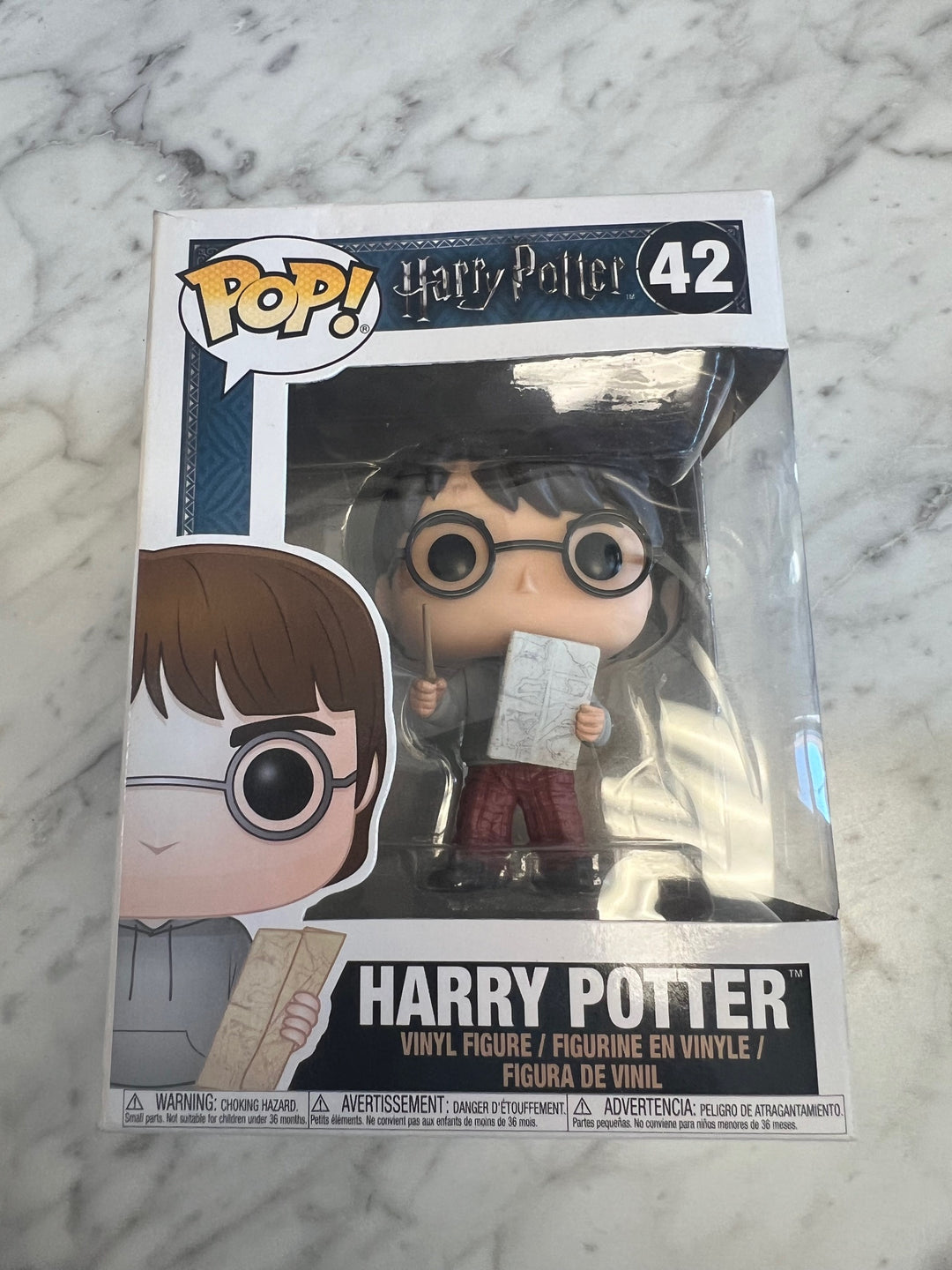 Funko Pop! Movies: Potter-Harry W/ Marauders Map Vinyl Figure #42  FP81024