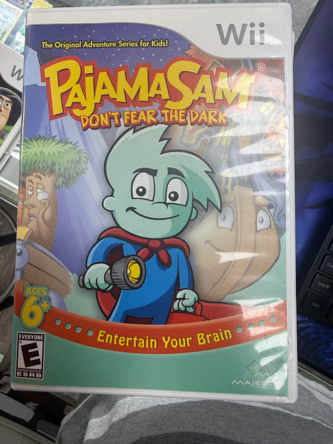 Pajama Sam Don't Fear The Dark - Wii DI10326