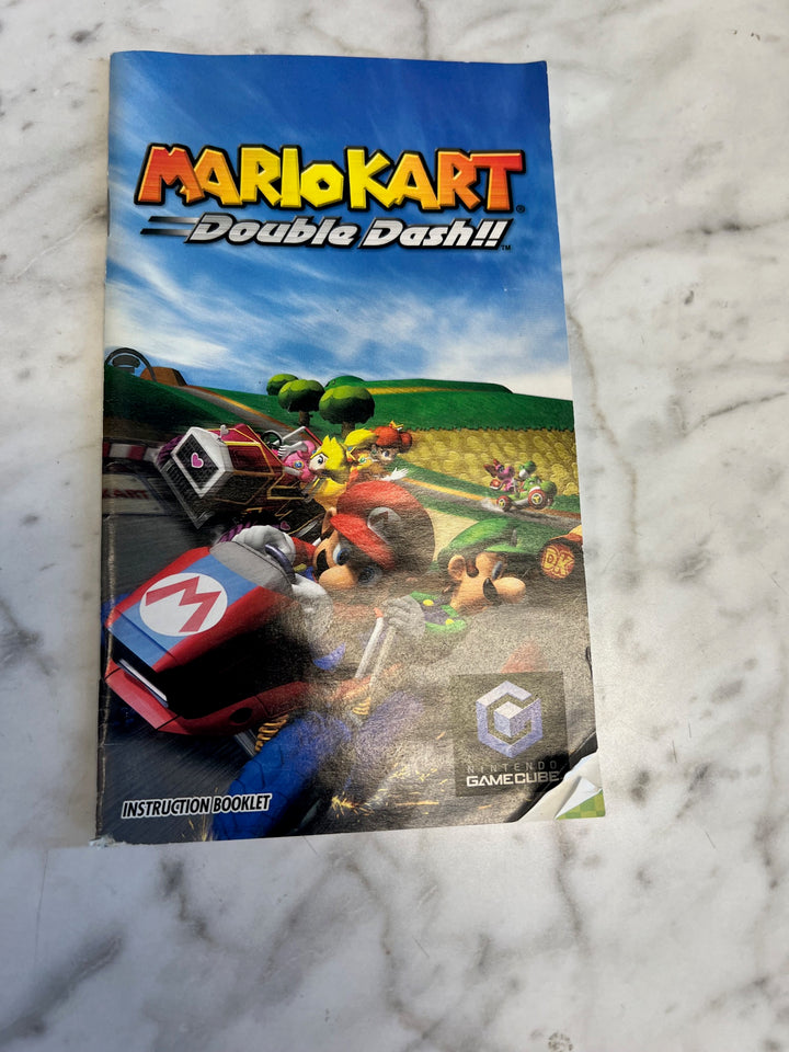 Mario Kart Double Dash Nintendo Gamecube Manual ONLY  MO81525
