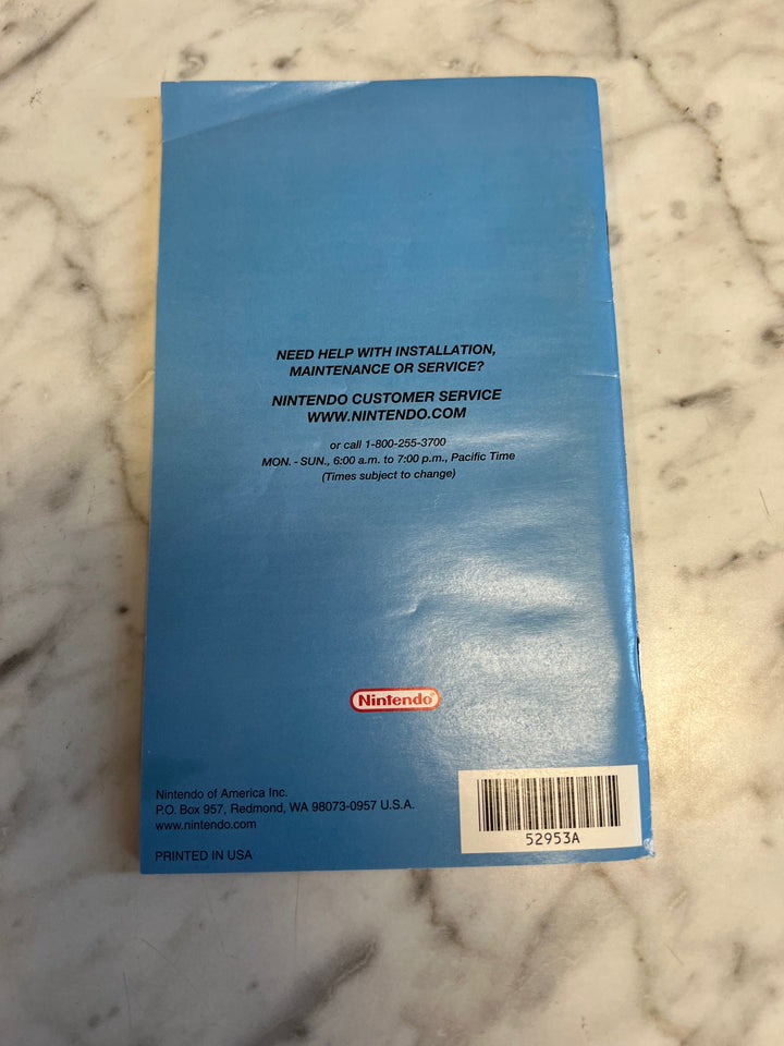 Mario Kart Double Dash Nintendo Gamecube Manual ONLY  MO81525