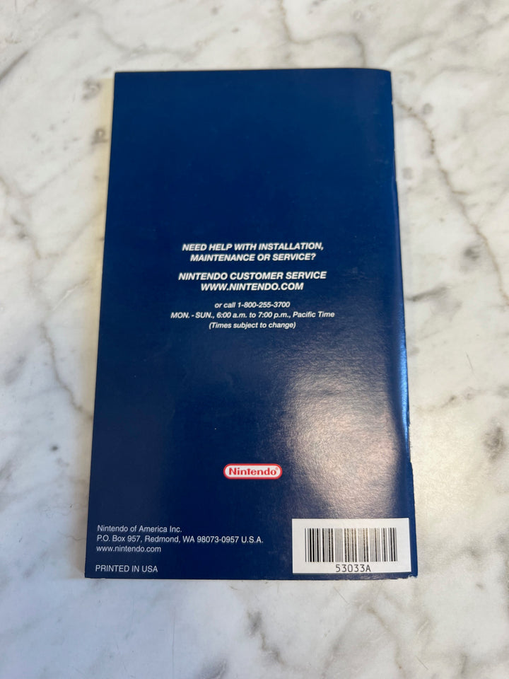 Mario Party 5 Nintendo Gamecube Manual ONLY  MO81525