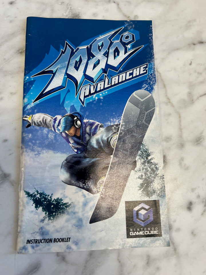 1080 Avalanche Nintendo Gamecube Manual ONLY  MO81525