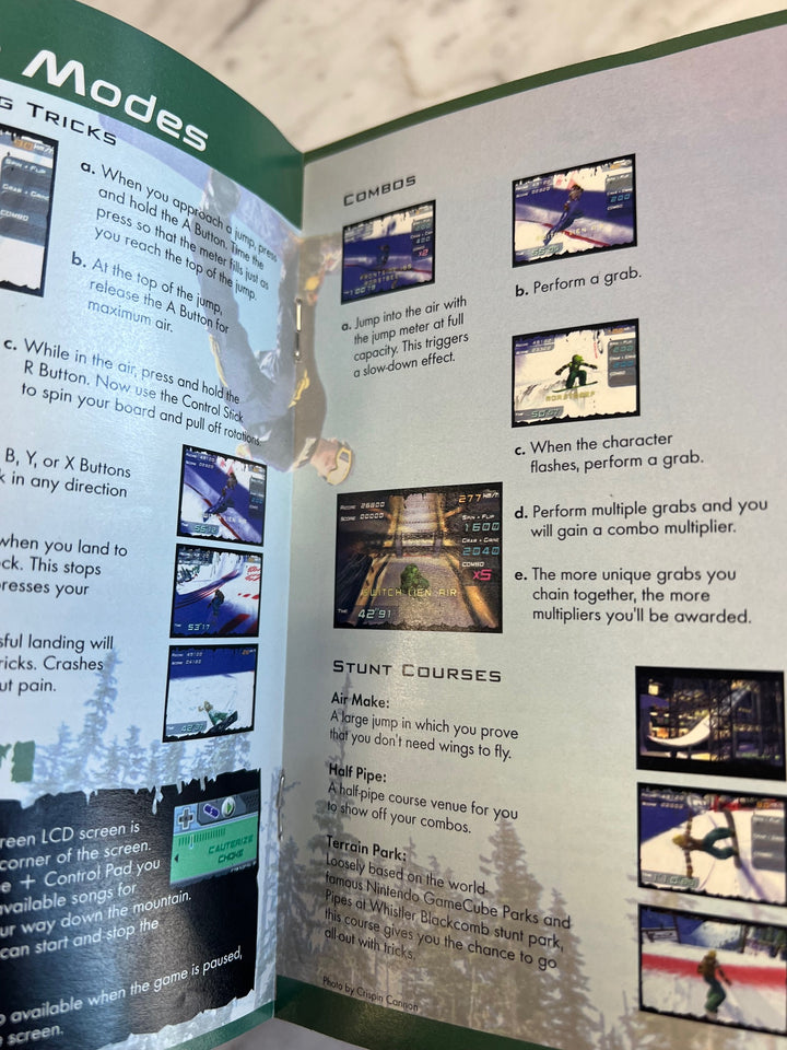 1080 Avalanche Nintendo Gamecube Manual ONLY  MO81525